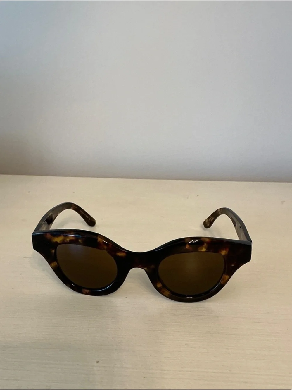 Vera Wang Tortoiseshell Round Sunglasses
